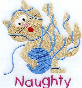 貼布 文字 英文 貓 毛線 免費素材