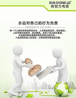 3D小人辦公室掛畫負責圖片