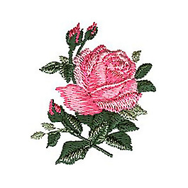 繡花 花朵 玫瑰 免費(fèi)素材