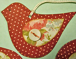 吊牌 花紋 花朵 小鳥(niǎo) 紐扣 免費(fèi)素材