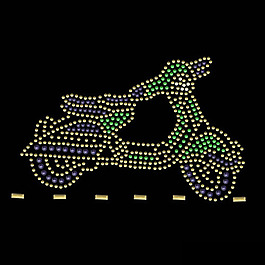 燙鉆 摩托車 免費素材