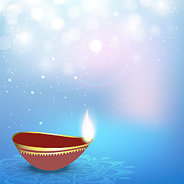 迎接慶祝排燈節(jié)在印度10卡