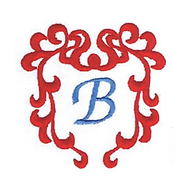 繡花 花紋 字母 免費(fèi)素材