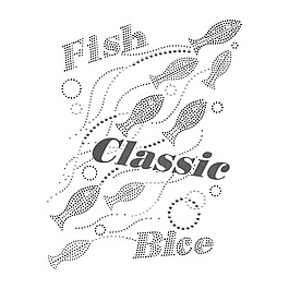 燙鉆 文字 英文 魚 圓圈 免費(fèi)素材
