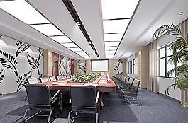 室內(nèi)設(shè)計(jì)公司會(huì)議室設(shè)計(jì)效果圖制作圖片