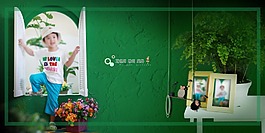 兒童寶寶影樓相冊設計模板