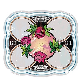 吊牌 文字 英文 花朵 免費(fèi)素材