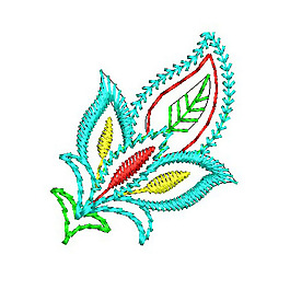 繡花 植物 花卉 花朵 樹葉 免費(fèi)素材