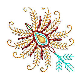 繡花 花卉 花朵 花紋 免費(fèi)素材