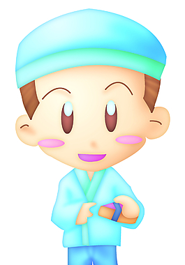小男孩卡通画