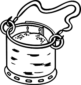 吊桶面粉