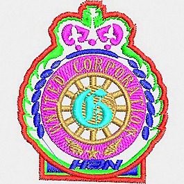 繡花 徽章標記 花紋 字母 免費素材