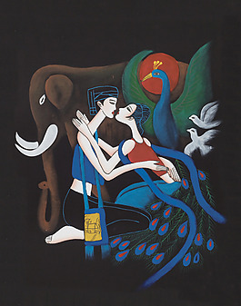 位圖 蠟染 民族風(fēng) 女孩 男人 免費(fèi)素材