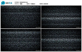 模擬電視花屏高清mov素材