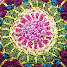 繡花 花紋 花朵 毛織 免費(fèi)素材