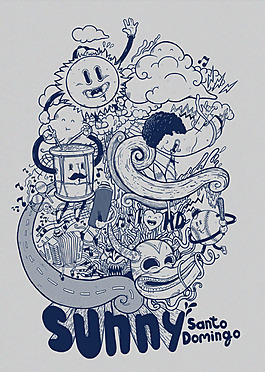 位圖 插畫 插畫師 MadCobra 太陽 免費(fèi)素材