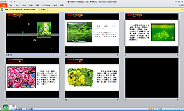 春天朗誦PPT模板.ppt