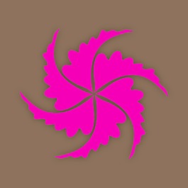 摘要背景美麗的花卉設(shè)計(jì)