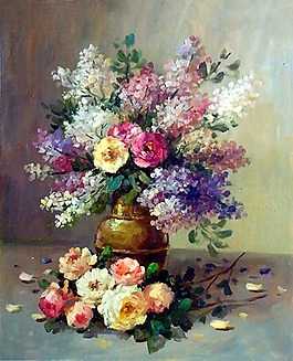 位圖 手繪 植物 花盆 花朵 免費素材