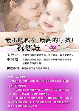 不孕不育宣傳畫圖片