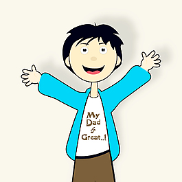 父親節快樂ceilebrations概念