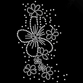 燙鉆 花卉 花朵 免費(fèi)素材