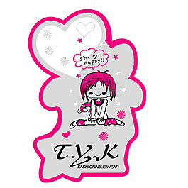吊牌 女孩 愛(ài)心 心形 英文 免費(fèi)素材