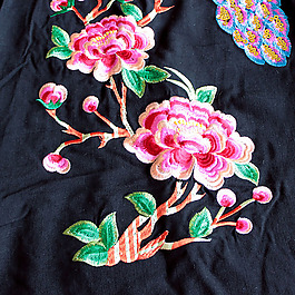 繡花 植物 花卉 花朵 民族 免費(fèi)素材