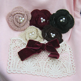 貼布 花朵 蝴蝶結(jié) 免費(fèi)素材