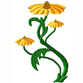 繡花 植物 花朵 免費(fèi)素材