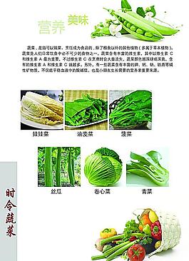 時令蔬菜菜譜圖片