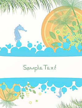 夏天illustrattion