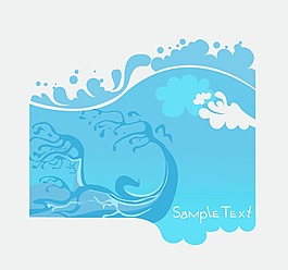 夏天的插圖