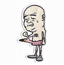 贴布 文字 英文 男人 免费素材