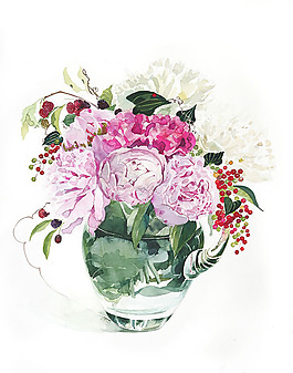 位圖 植物插畫 植物插畫師 柘植彩子 藝術(shù)效果 免費(fèi)素材