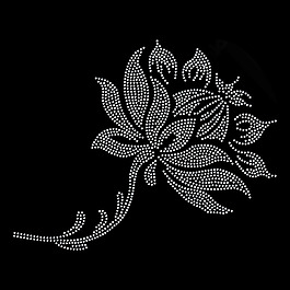 燙鉆 花朵 免費(fèi)素材