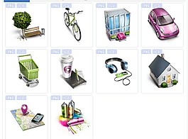幻彩家庭工具图标下载