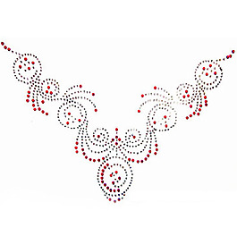 領(lǐng)邊 燙鉆 花紋 免費素材