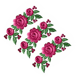 繡花 花朵 樹葉 免費(fèi)素材