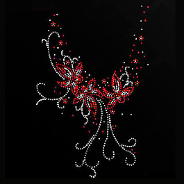 領(lǐng)邊 燙鉆 花朵 免費(fèi)素材