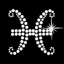 燙鉆 十二星座 雙魚座 免費素材