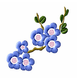 繡花 植物 花卉 花朵 樹(shù)葉 免費(fèi)素材