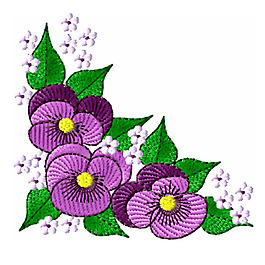 繡花 植物 花卉 花朵 樹葉 免費(fèi)素材