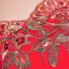 繡花 花紋 花朵 免費(fèi)素材