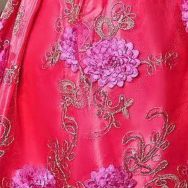 亮片 繡花 花朵 藤蔓 免費素材