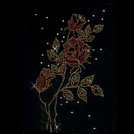 燙鉆 花卉 花朵 葉子 免費(fèi)素材