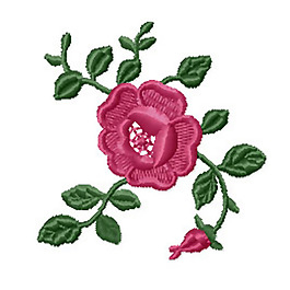 繡花 植物 花卉 花朵 葉子 免費(fèi)素材