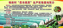 蔬菜基地簡介展板圖片