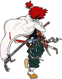位圖 插畫 主題 武士 人物 免費(fèi)素材