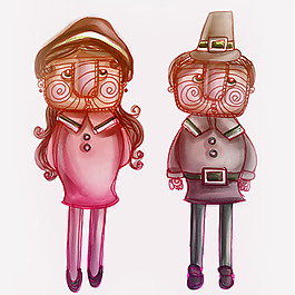 位圖 插畫 卡通插畫 卡通插畫師 Anna 免費素材
